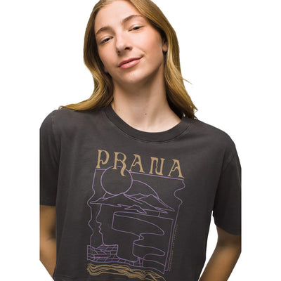 Prana Everyday Graphic Crop Tee Womens