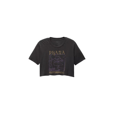 Prana Everyday Graphic Crop Tee Womens