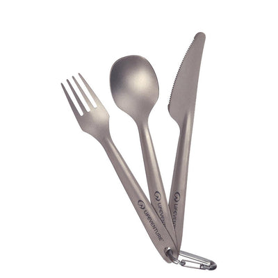 Lifeventure Superlight Titanium Cutlery Set