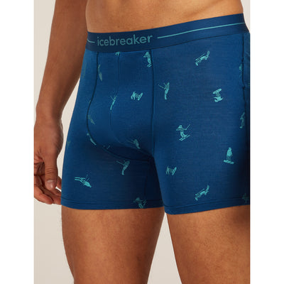 Icebreaker Merino 150 Anatomica Boxers Snow Day Mens