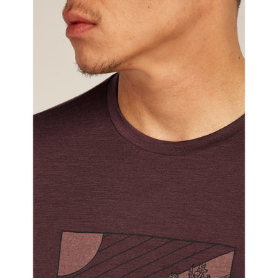 Icebreaker Merino 150 Tech Lite SS In The Wild Mens