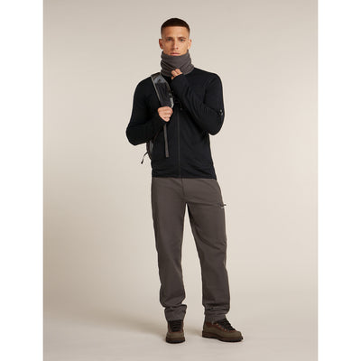 Icebreaker Merino Blend 300 RealFleece Descender LS Zip Mens