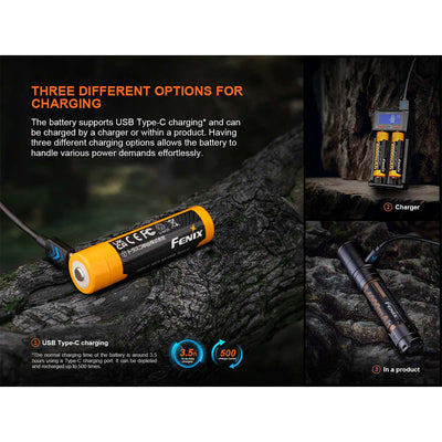 Fenix ARB-L18-4000U USB Rechargeable Battery