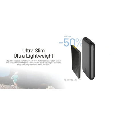 Nitecore NB10000 Gen3 Ultra-Slim Power Bank