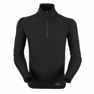 Slinx Quarter Zip Polo Black Men's