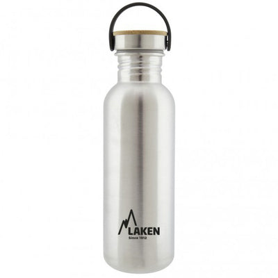 Laken Basic Steel Bottle with Bamboo S/S Cap