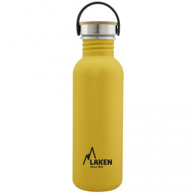 Laken Basic Steel Bottle with Bamboo S/S Cap