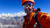 Chris Warner mountaineering in Chamonix