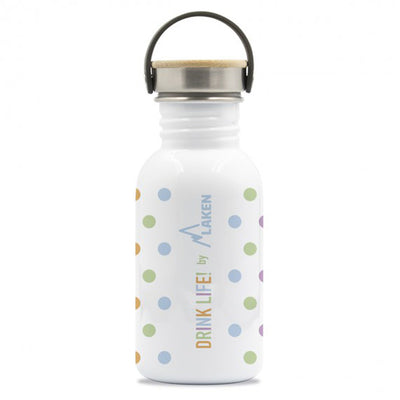 Laken Basic Steel Bottle with Bamboo S/S Cap