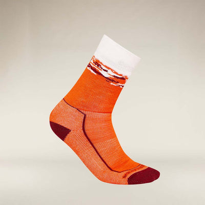 Icebreaker Mens Hike+ Medium Crew Sedimentary