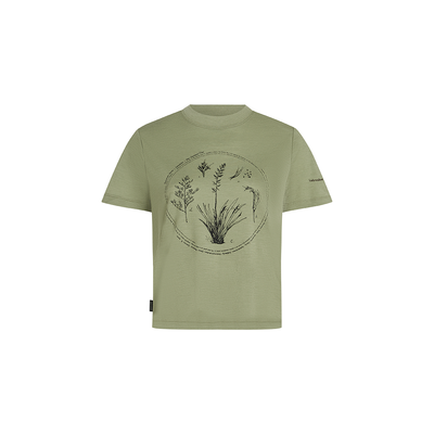 Icebreaker Merino 150 Tech Lite SS Flora Crop Tee Women's