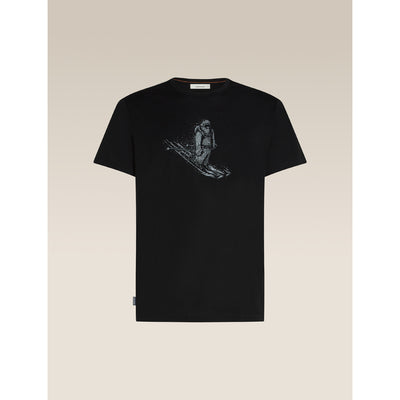 Icebreaker Merino 150 Tech Lite SS Tee Skiing Yeti Men