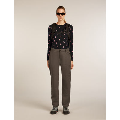 Icebreaker Merino 200 Oasis LS Crewe Snow Day Womens