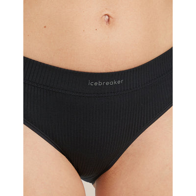 Icebreaker Merino Blend Rib Lotus Hipster Womens