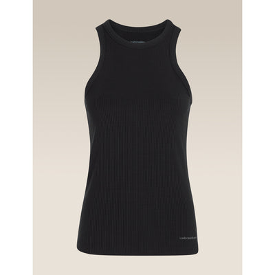 Icebreaker Merino Blend Rib Lotus Tank Womens