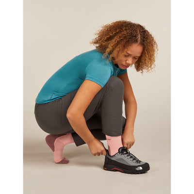 Icebreaker Merino Hike+ Light Crew Womens