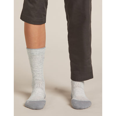 Icebreaker Merino Hike+ Light Crew Womens