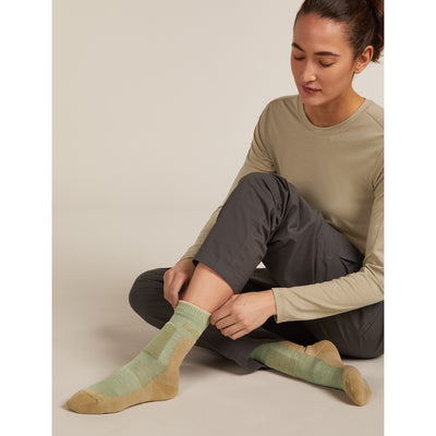 Icebreaker Merino Hike+ Medium Crew Womens