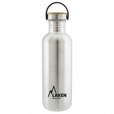 Laken Basic Steel Bottle with Bamboo S/S Cap
