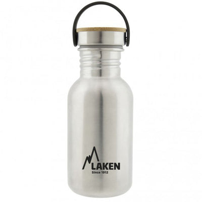 Laken Basic Steel Bottle with Bamboo S/S Cap