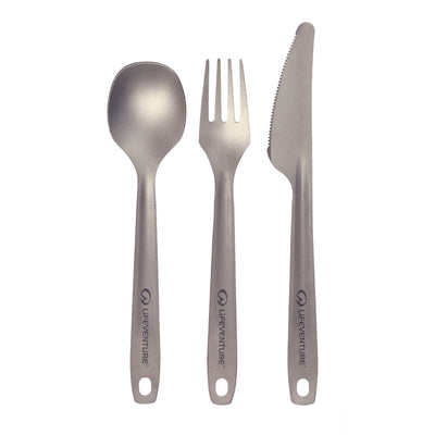 Lifeventure Superlight Titanium Cutlery Set