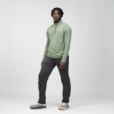 Sundance Long Sleeve Zip Tee Men's