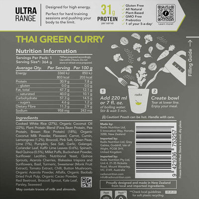 Radix Nutrition Ultra 800 Plant-Based