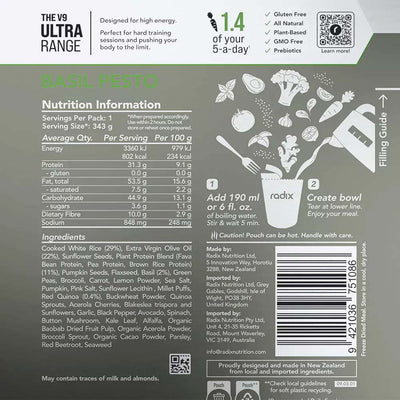 Radix Nutrition Ultra 800 Plant-Based