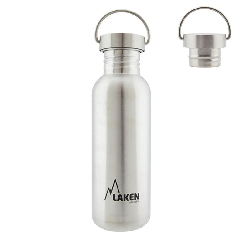 Laken Stainless Steel Basic Bottle w S/S Cap