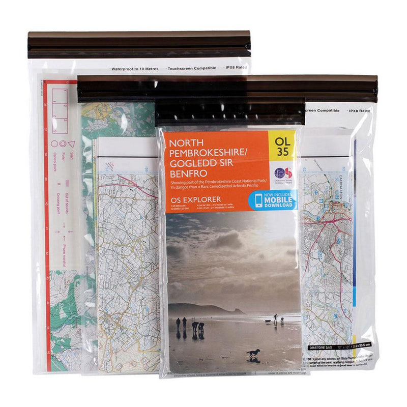Lifeventure DriStore LocTop Bags - For Maps