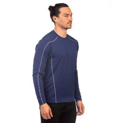 Power Dry Long Sleeve Crew Men Clearance