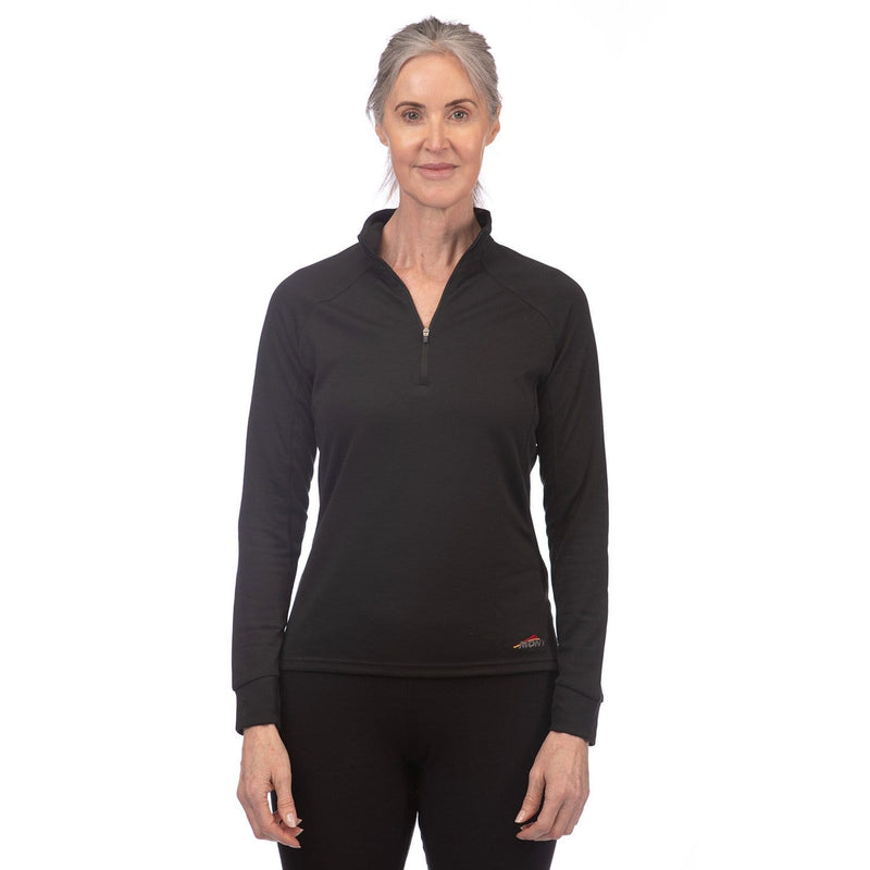 Power Dry Long Sleeve Zip Polo Women