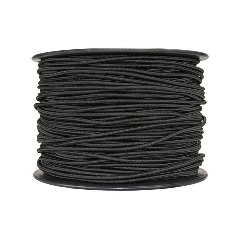 Shock Cord 6mm (1/4") Per Metre Black