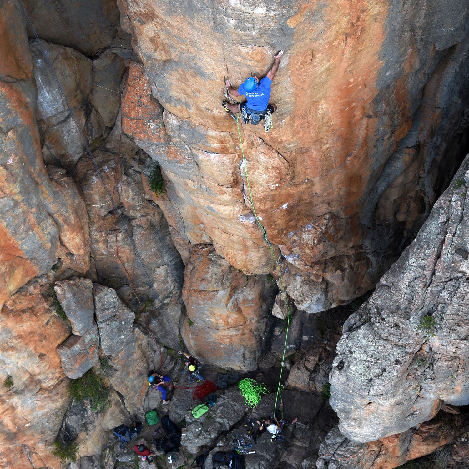 Climbing in Arapiles (Part I) - High stakes, high reward