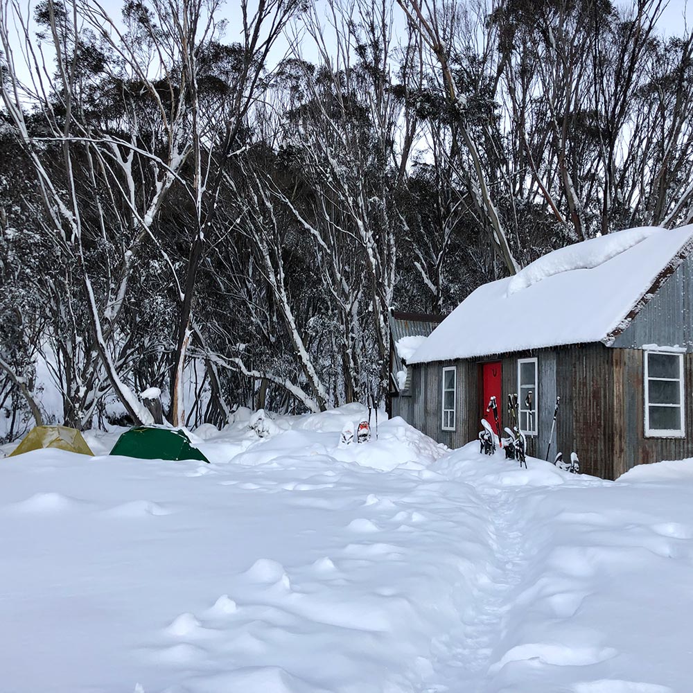 A Boogie Board Sled from Guthega Power Station. By Kirsten