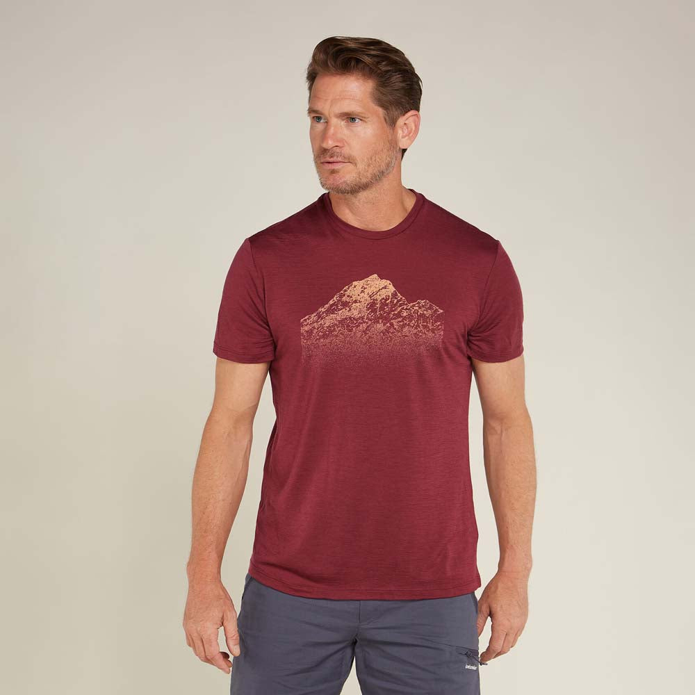Icebreaker Merino 150 Tech Lite SS Tee Rising Light Men