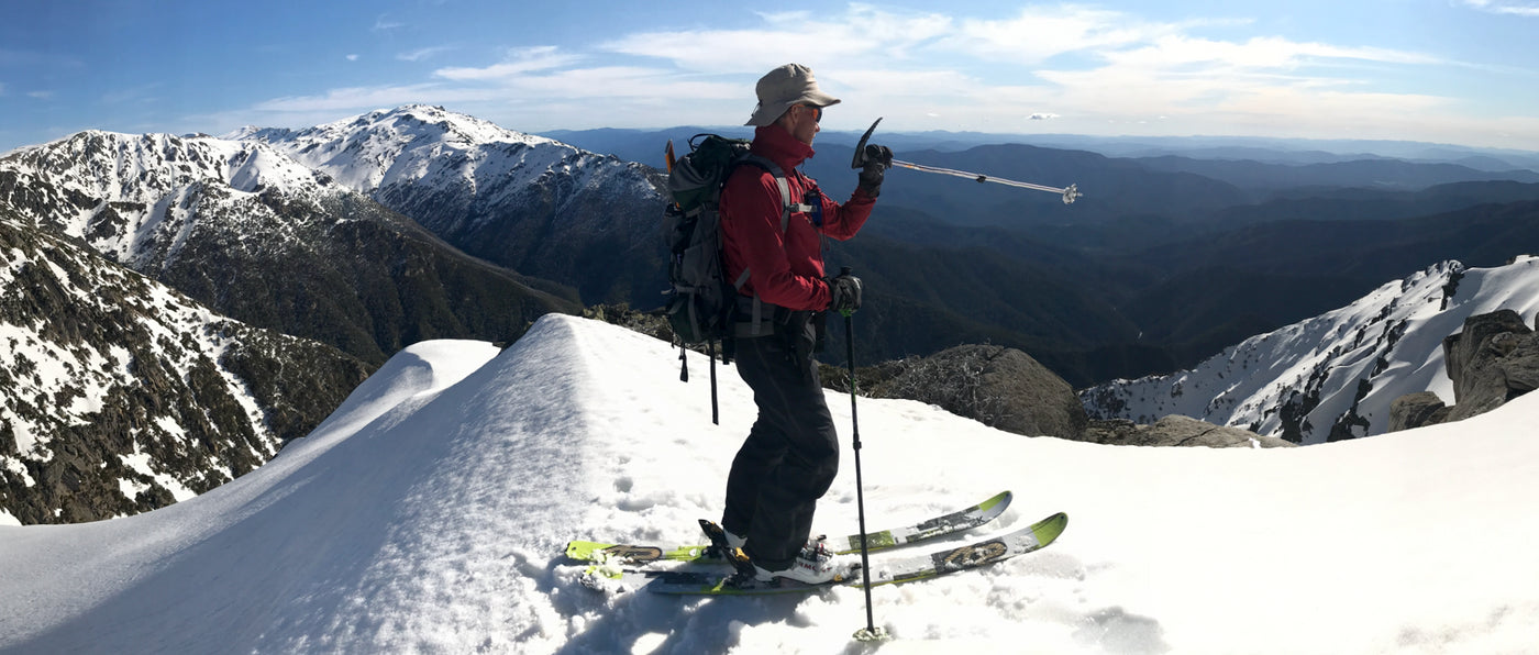 Mont Ambassador Doug Chatten in the backcountry