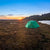 Mont Dragonfly Tent, Tasmania, sunset. By Geoff Murray