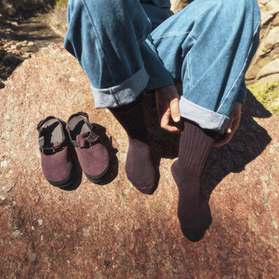 Bedrock Mountain Clog Suede Leather