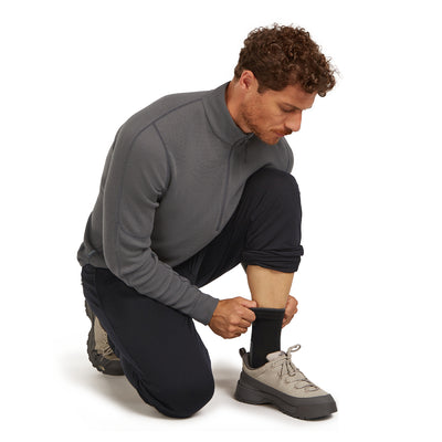 Icebreaker Merino Hike+ Light Crew Sock Mens