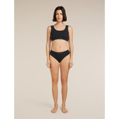 Icebreaker Merino Blend Rib Lotus Hipster Womens