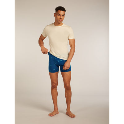 Icebreaker Merino 150 Anatomica Boxers Snow Day Mens