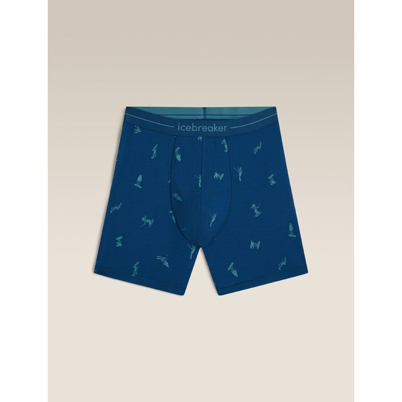 Icebreaker Merino 150 Anatomica Boxers Snow Day Mens