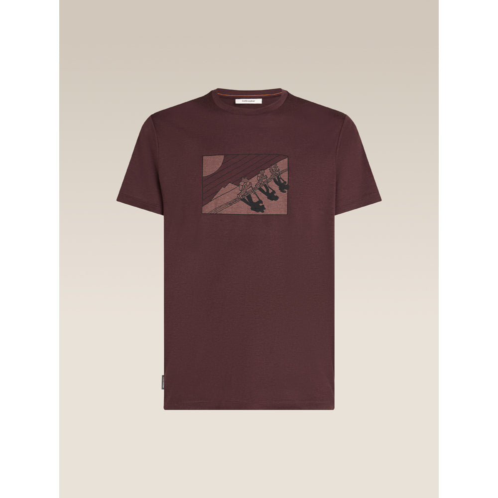 Icebreaker Merino 150 Tech Lite SS In The Wild Mens