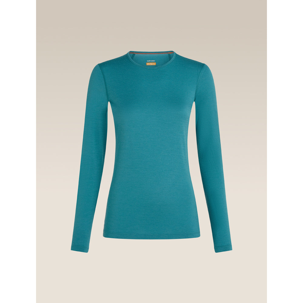 Icebreaker Merino 200 Oasis LS Crewe Womens