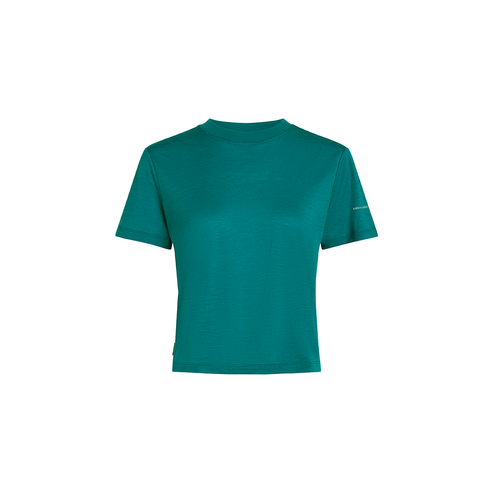 Icebreaker Merino 150 Tech Lite SS Crop Tee Women's