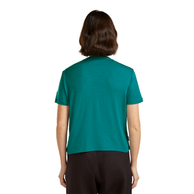 Icebreaker Merino 150 Tech Lite SS Crop Tee Women's
