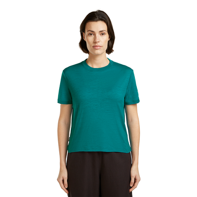 Icebreaker Merino 150 Tech Lite SS Crop Tee Women's