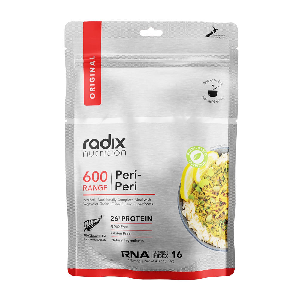 Radix Nutrition Original 600 Plant-Based V8 Peri-Peri