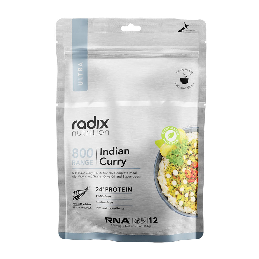 Radix Nutrition Ultra 800 Plant-Based V8 Indian Curry
